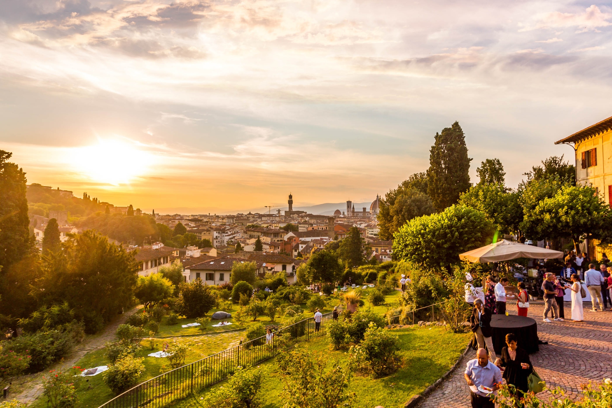 Jardin des roses, Florence