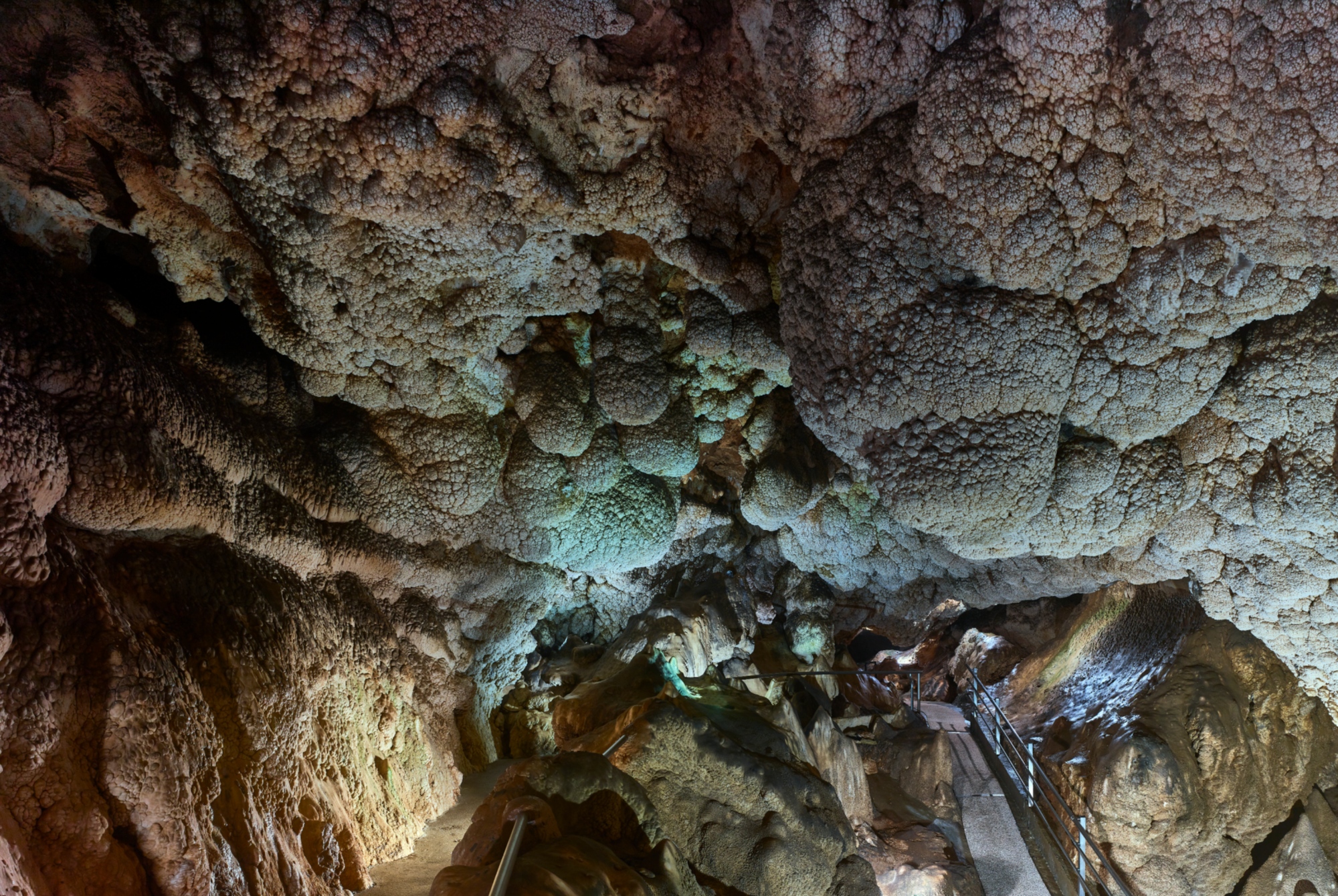 Intérieur de la Grotte Giusti - Purgatoire