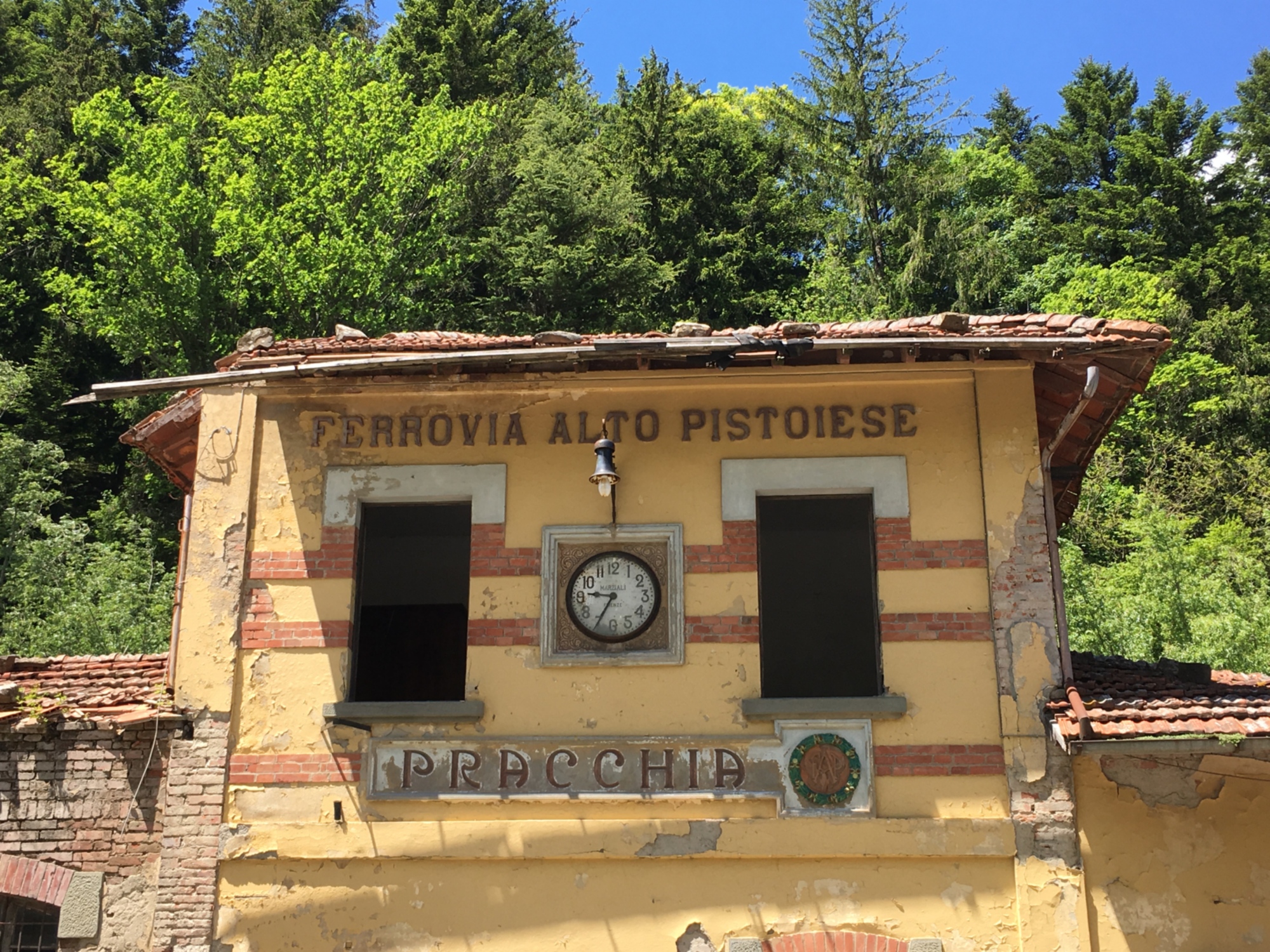 L'ancienne gare de Pracchia