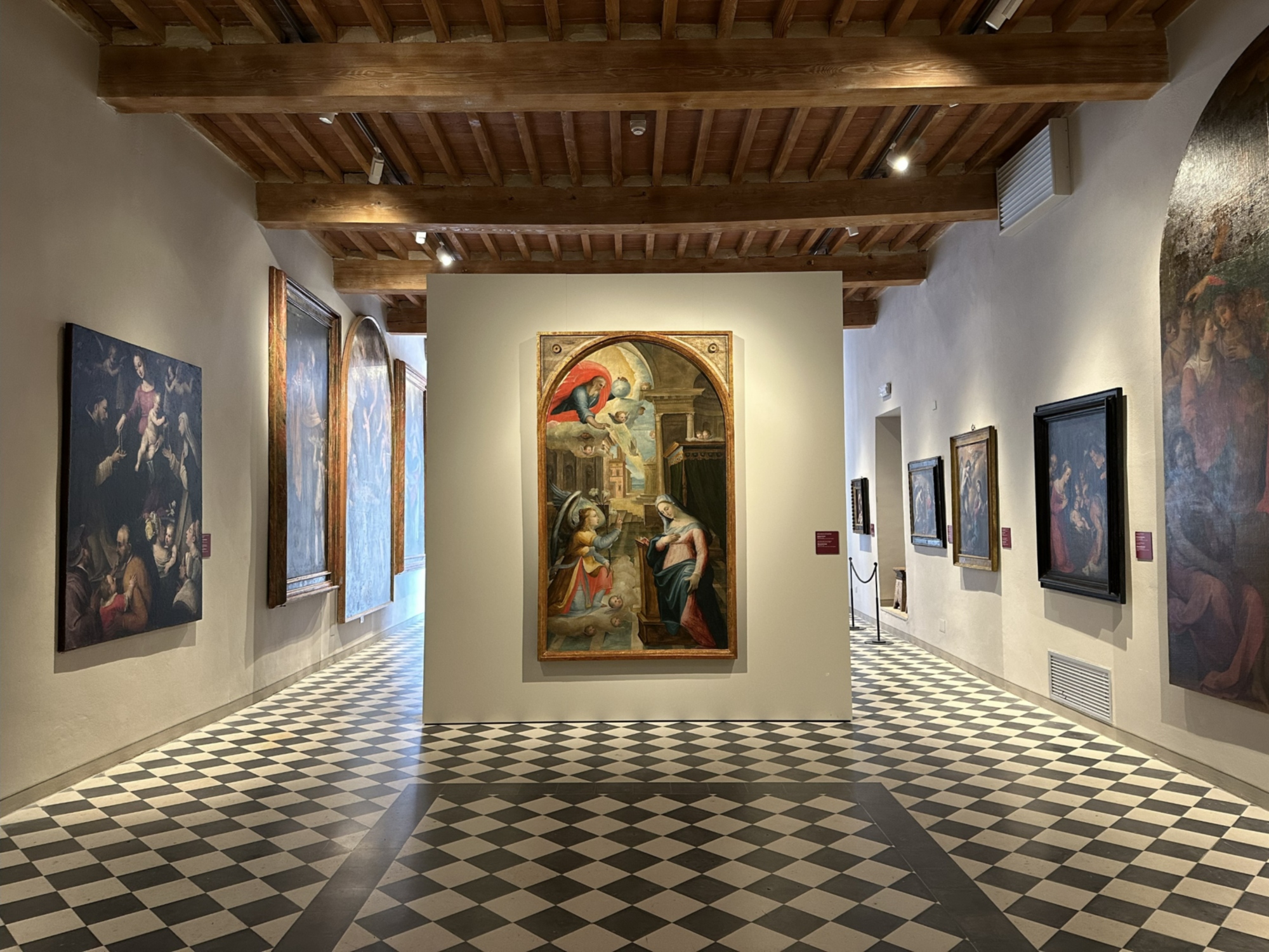 Œuvres exposées au musée San Pietro in Colle