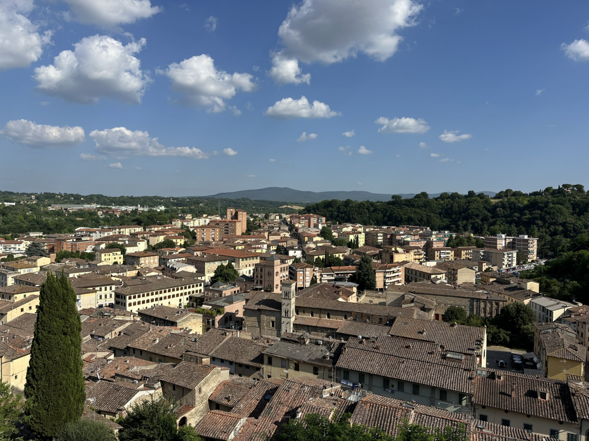 Panorama depuis le bastion de Colle alta