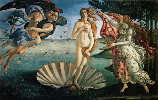 La Naissance de Vénus de Sandro Botticelli