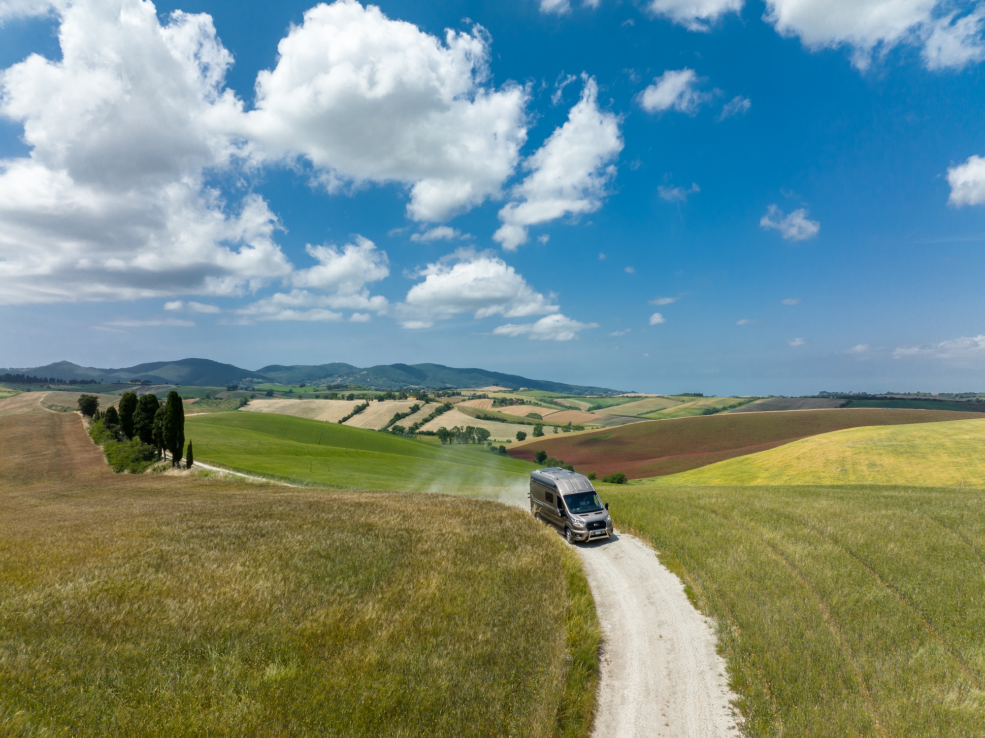 La Toscane en camping-car