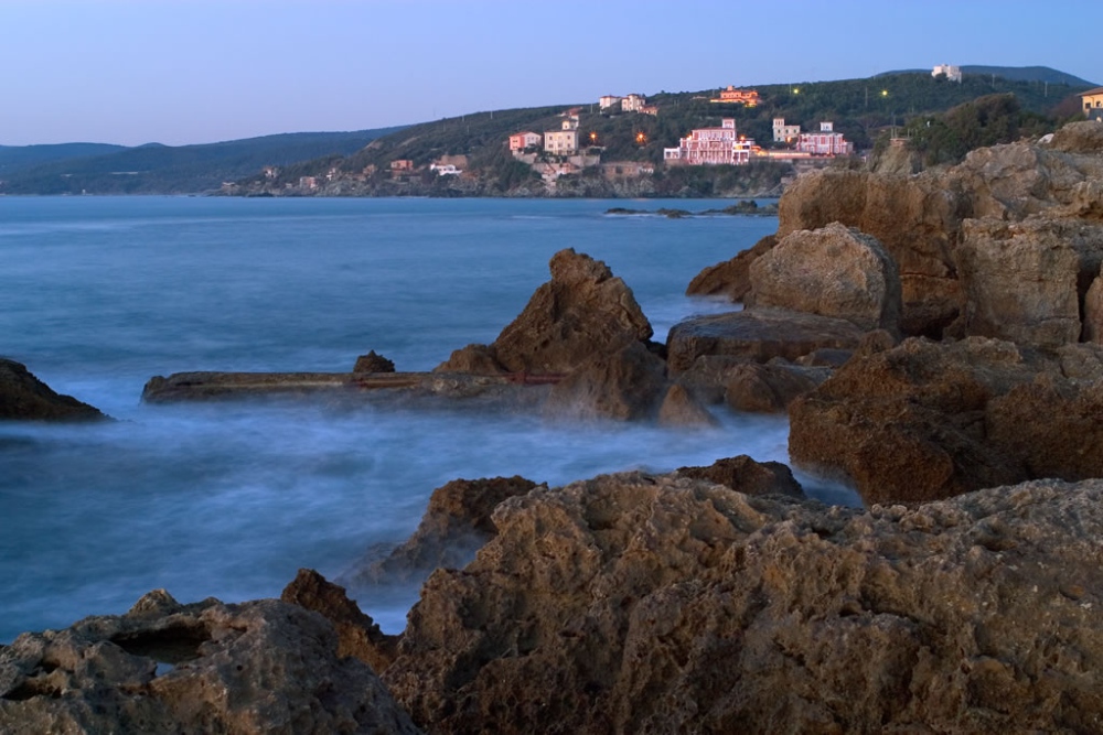 The seaside in Castiglioncello