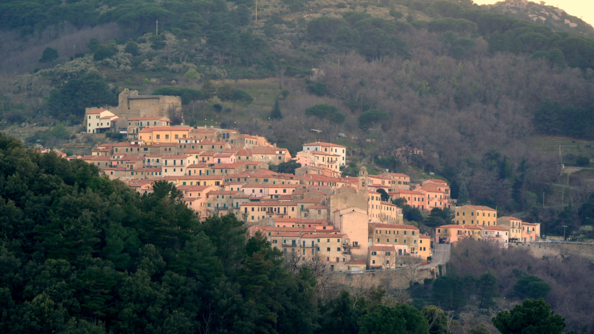 Marciana vue de Poggio