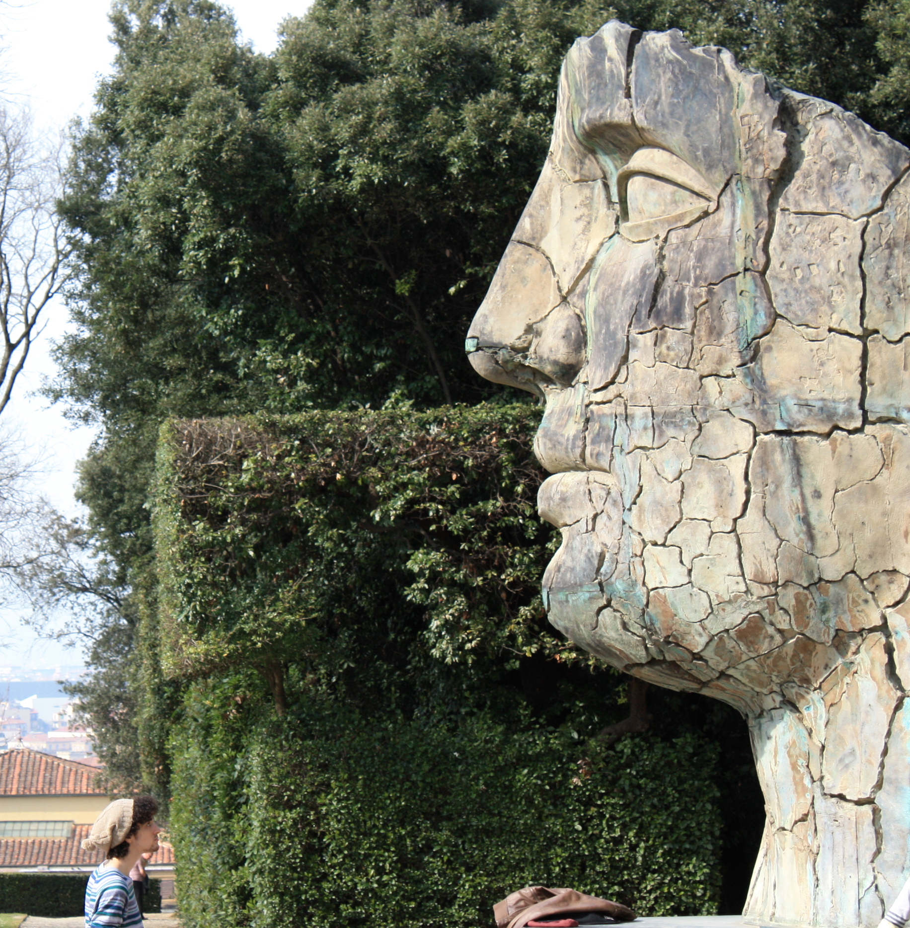 La statue de Mitoraj à Boboli