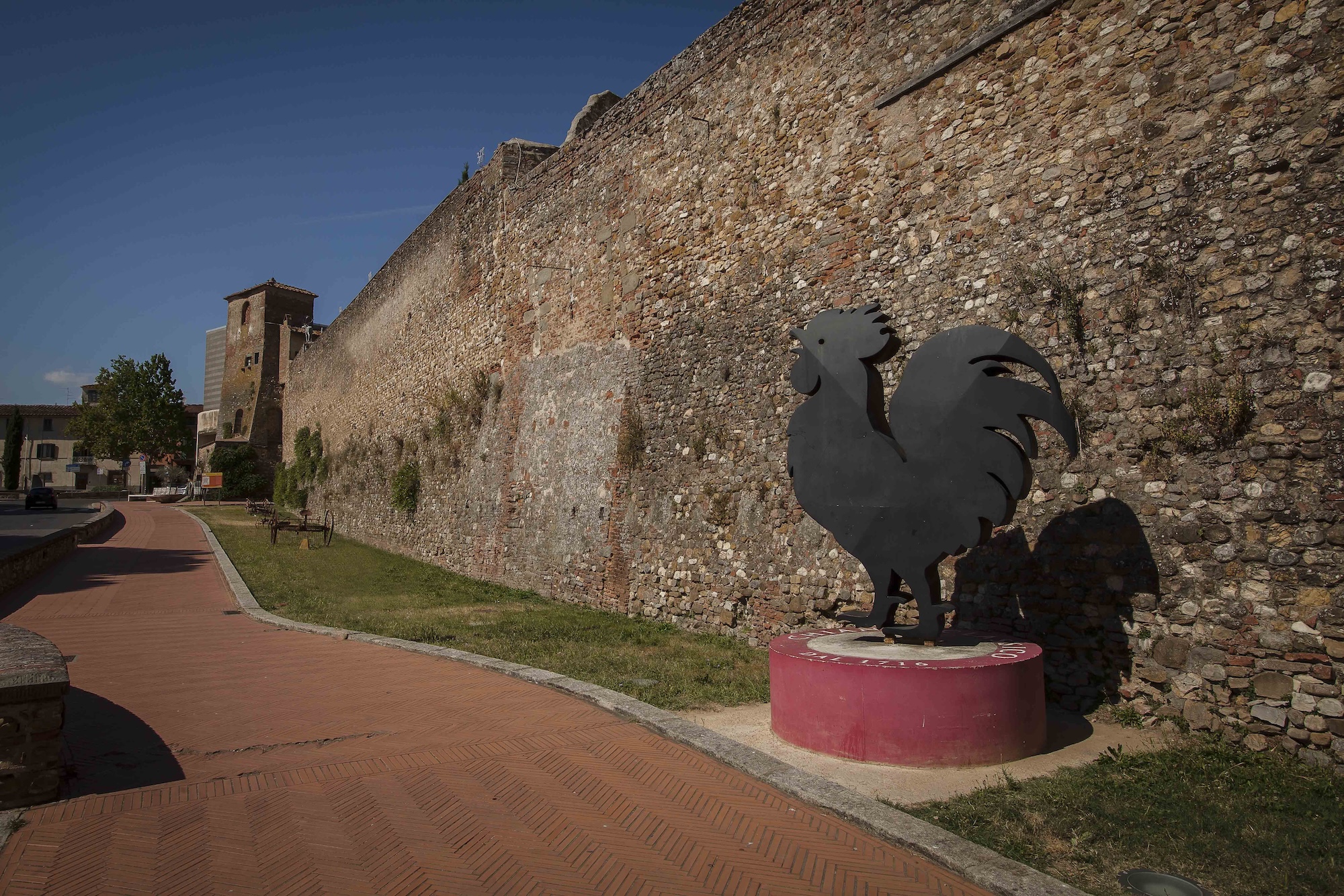Les remparts de San Casciano in Val di Pesa