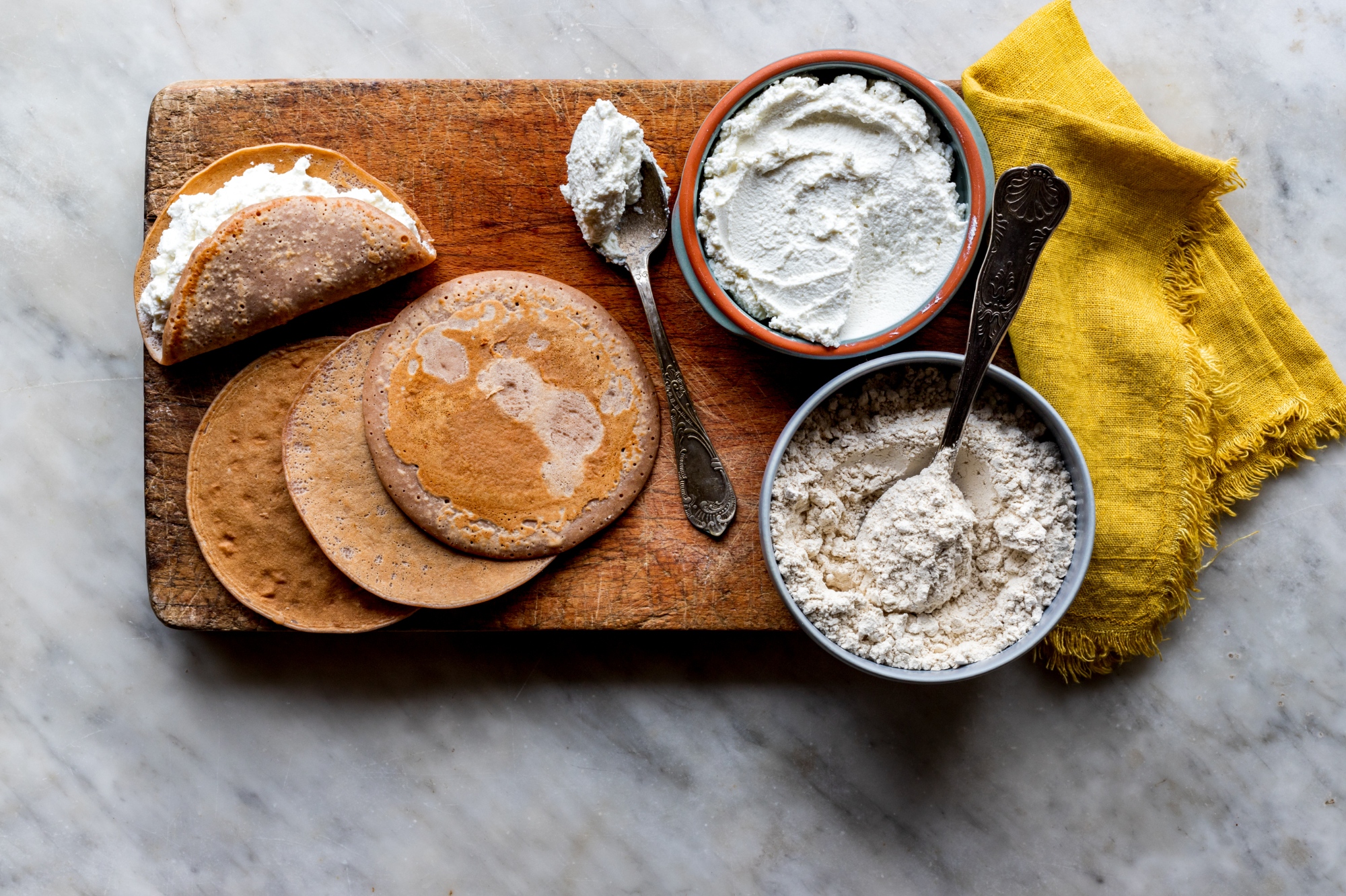 Ricotta et necci... Un délice