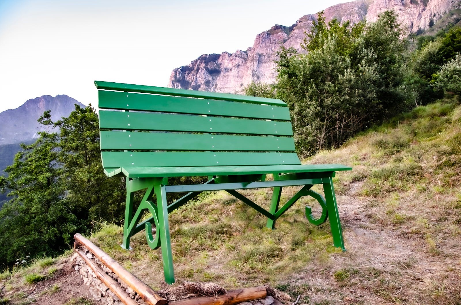 Le banc géant de Stazzema