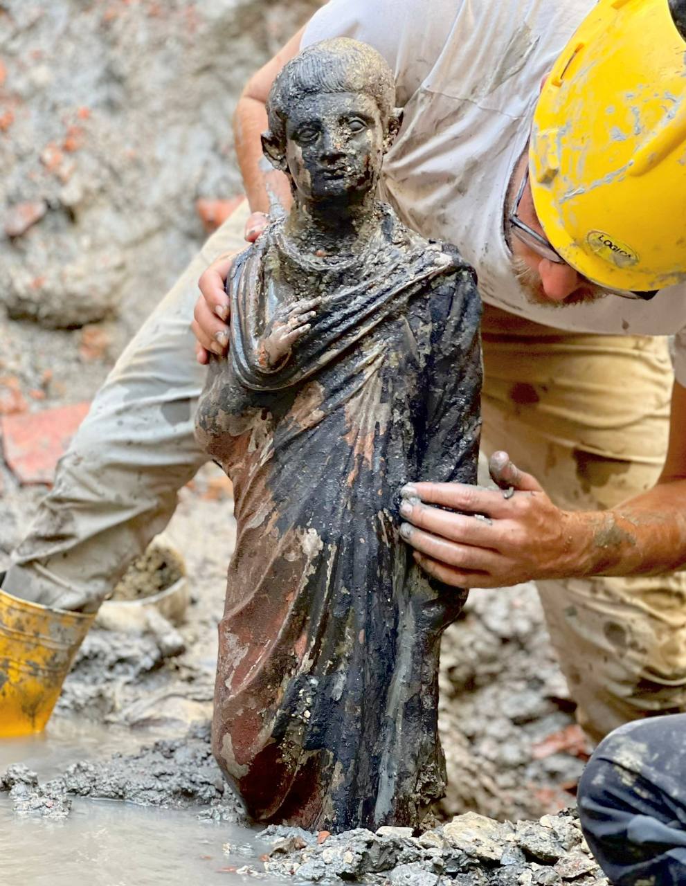 Statue en bronze