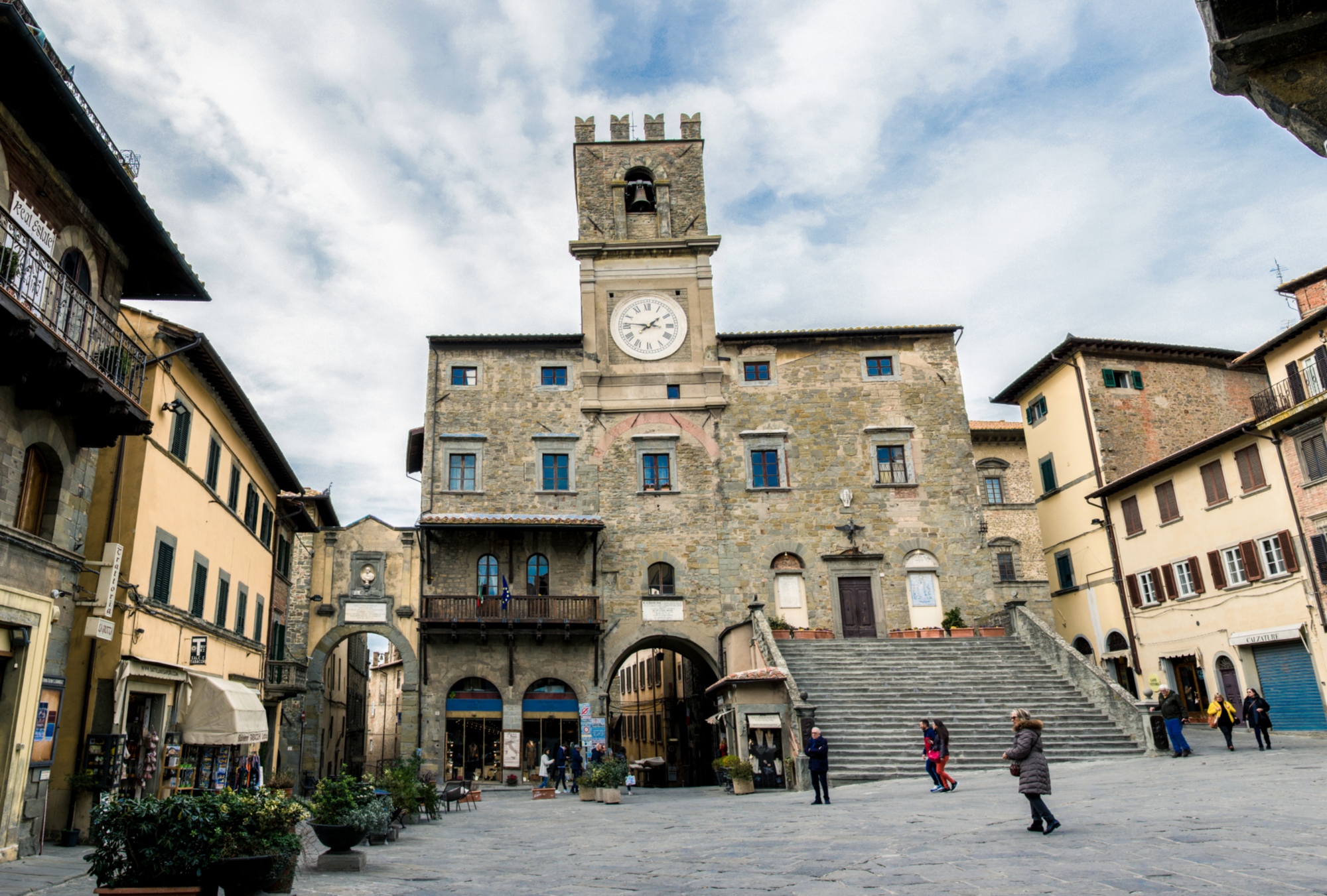 Piazza della Repubblica, Cortona