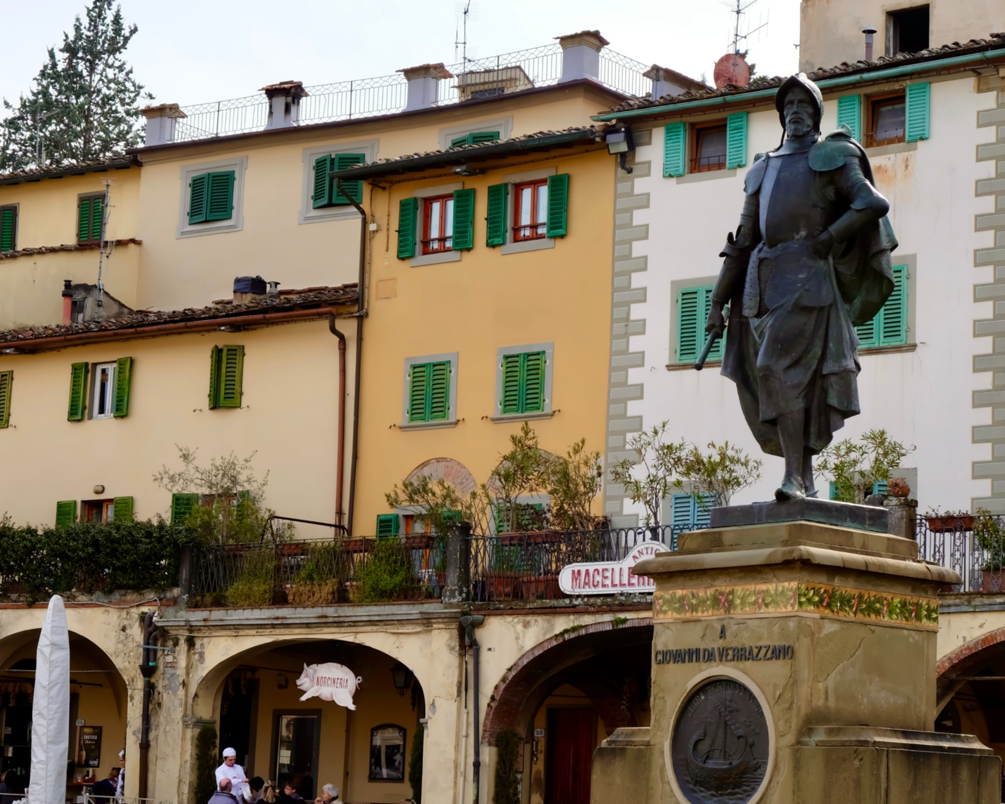 Piazza Matteotti à Greve in Chianti