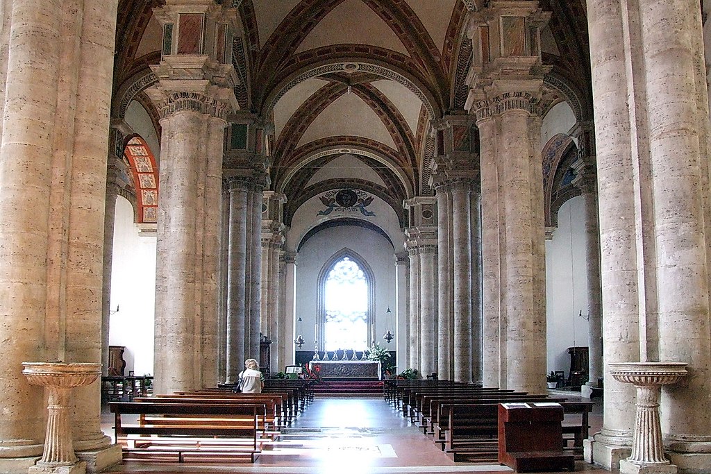 Cathédrale de Pienza, intérieur