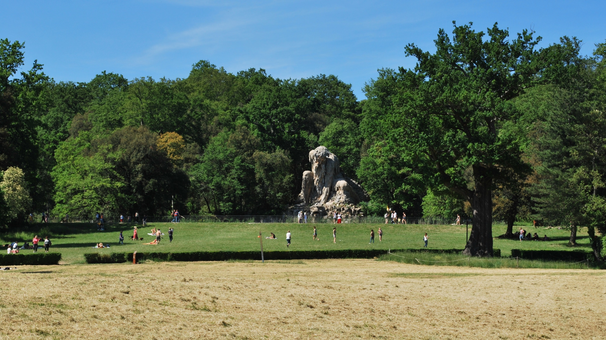 La fontaine des Apennins de Giambologna - Parc Médicis de Pratolino