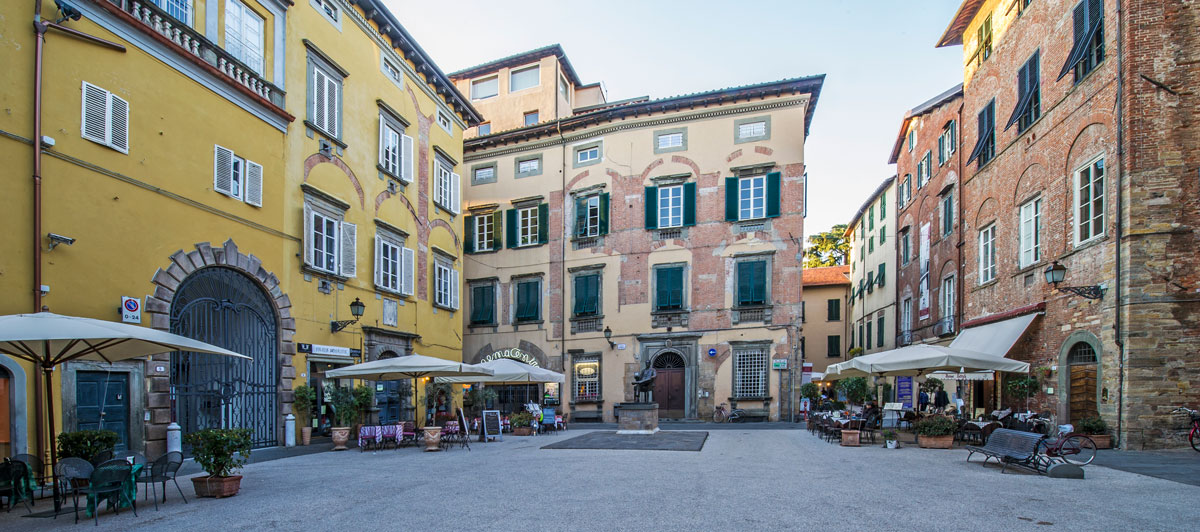 The birthplace of Puccini in Lucca