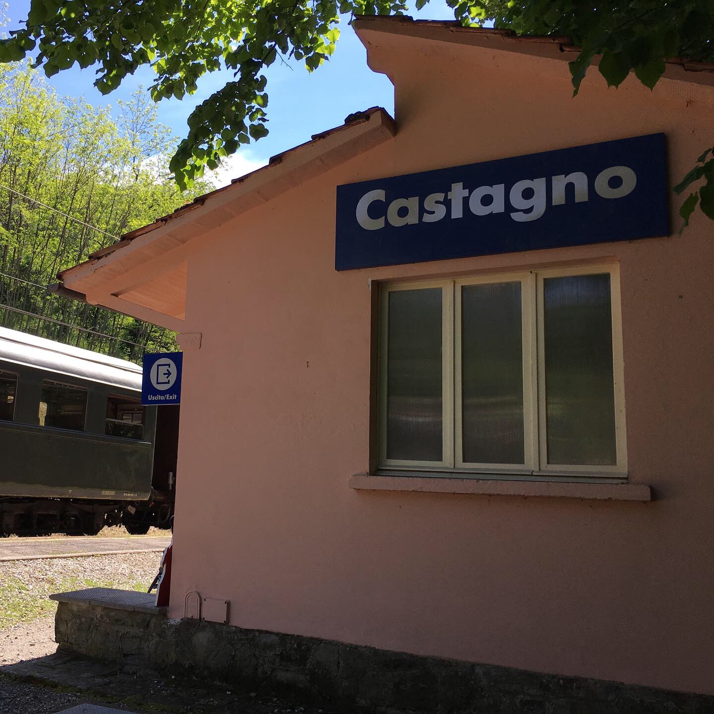 La gare de Castagno di Piteccio