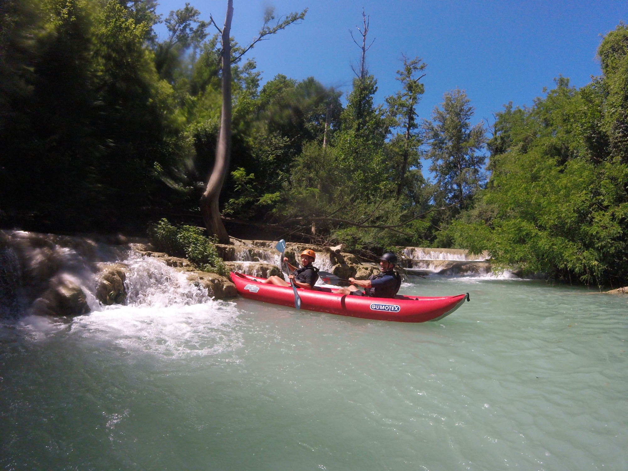 Rafting sur la rivière Elsa