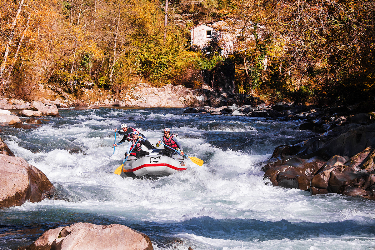 Rafting sur le fleuve Lima