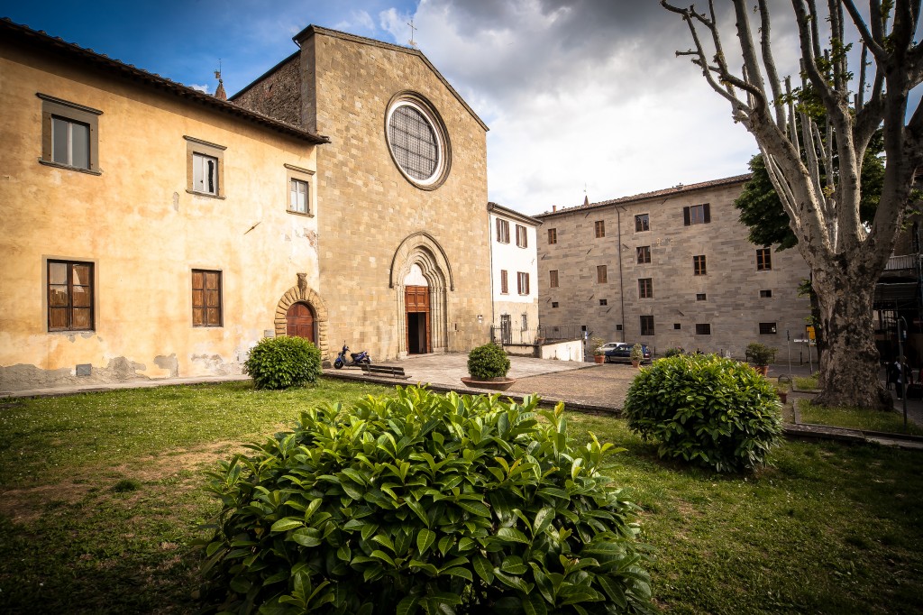 église de Saint François Sepolcro Chemin de saint François en Toscane