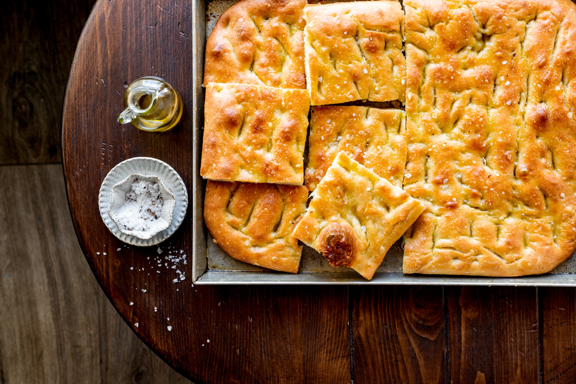 Schiacciata à l’huile