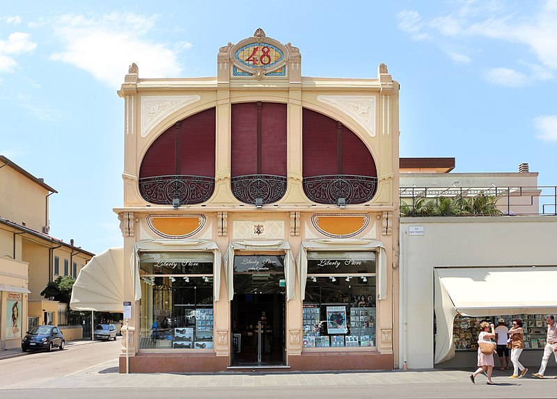 Boutique Art nouveau, Viareggio