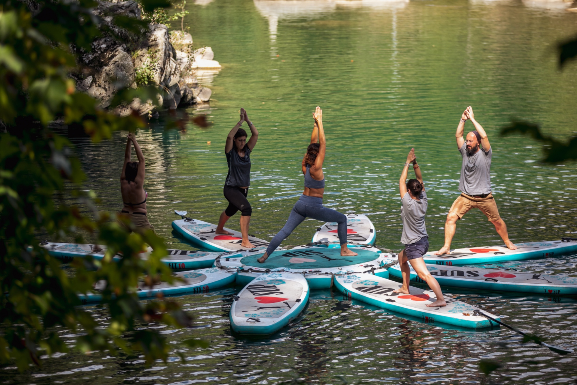 SUP Yoga à Canyon Park