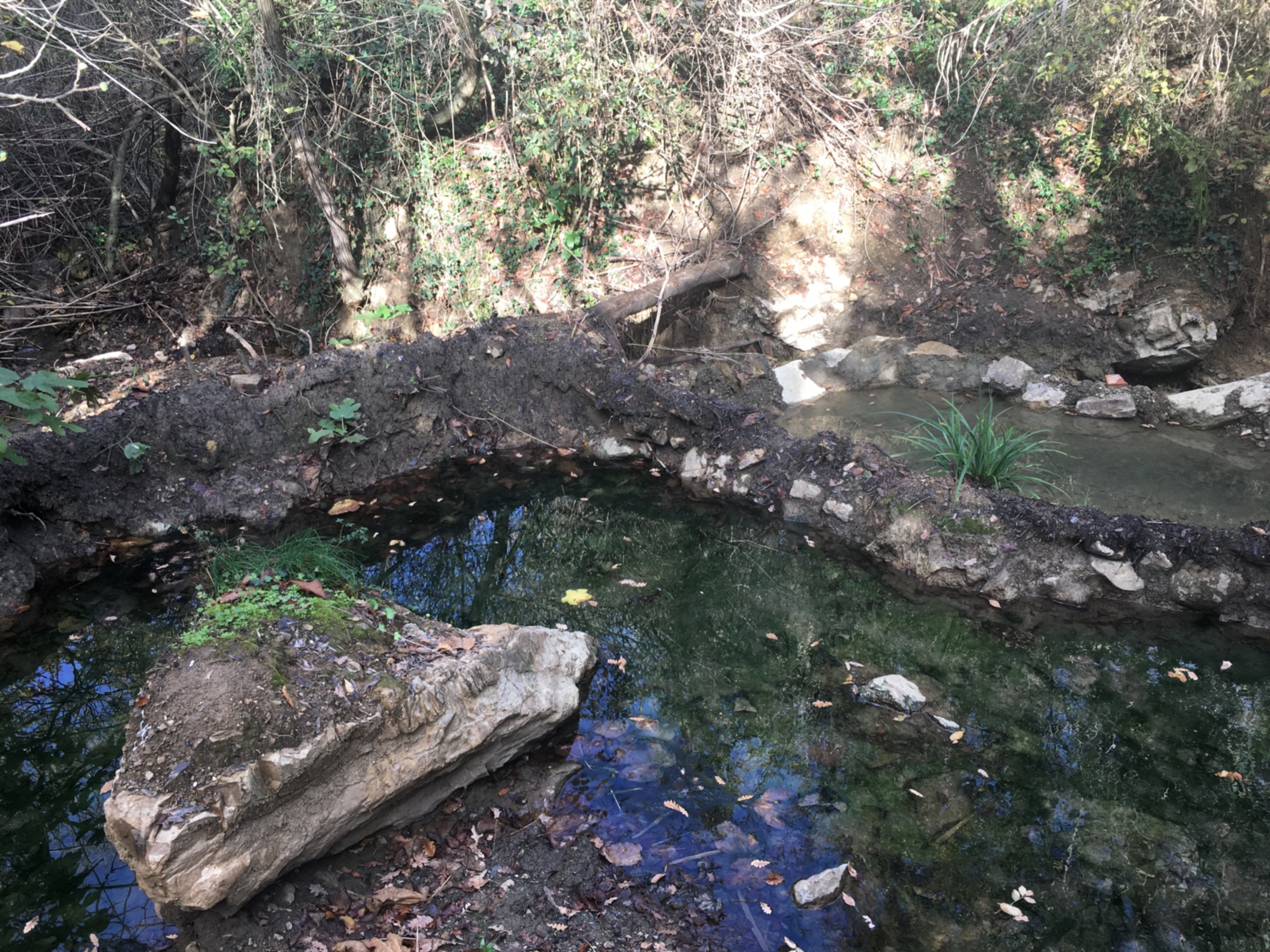 Eau thermale à Sasso Pisano