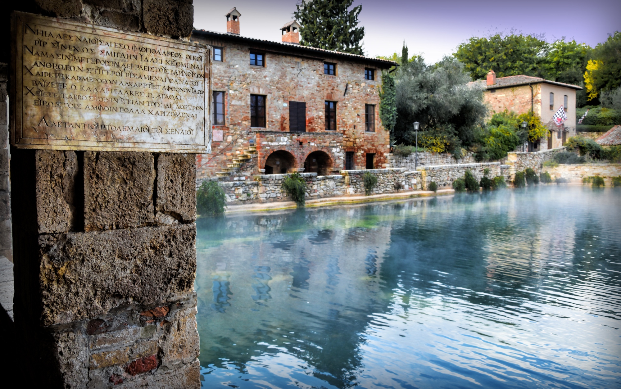 La magie de Bagno Vignoni