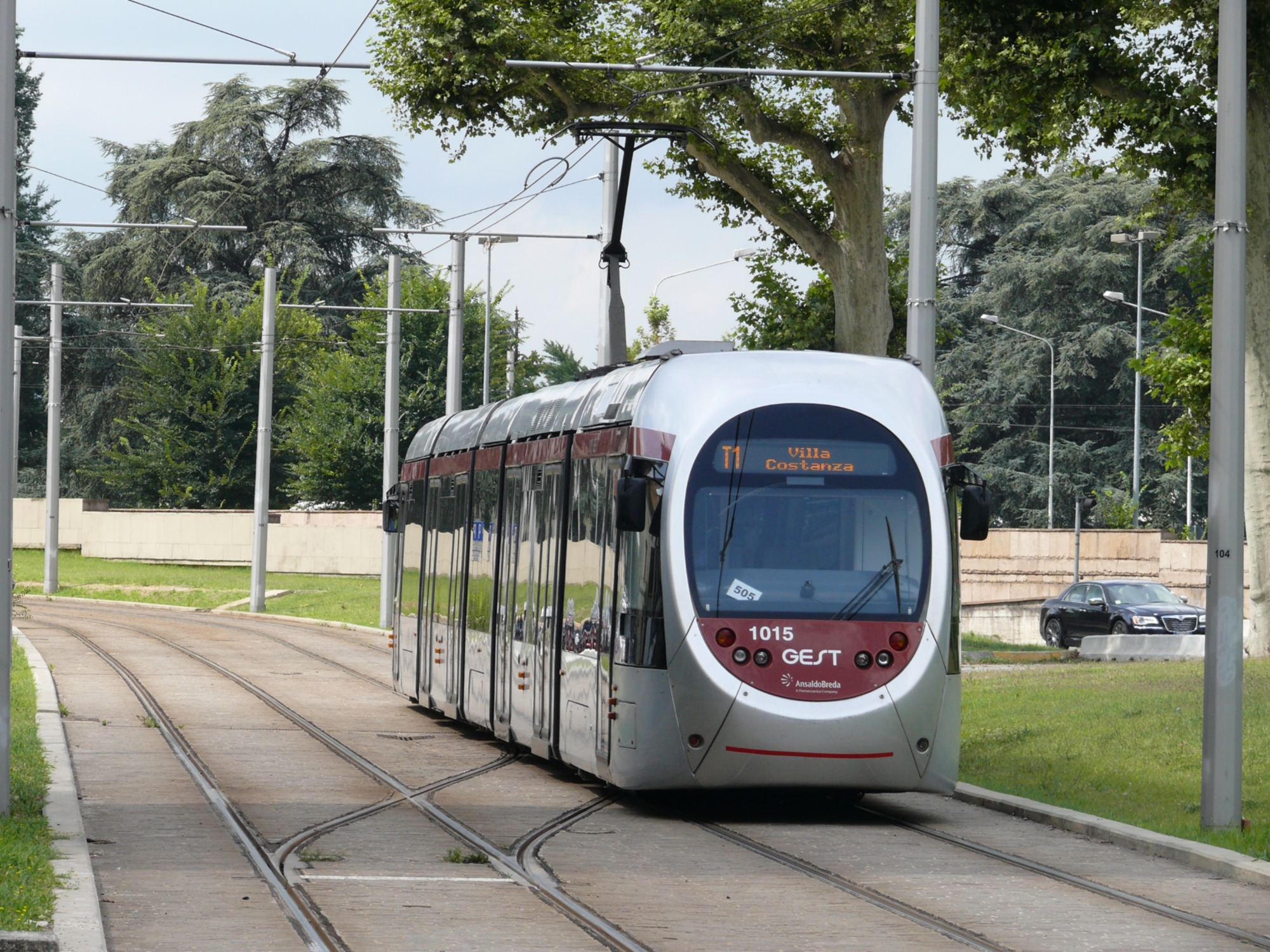 Tramway à Florence