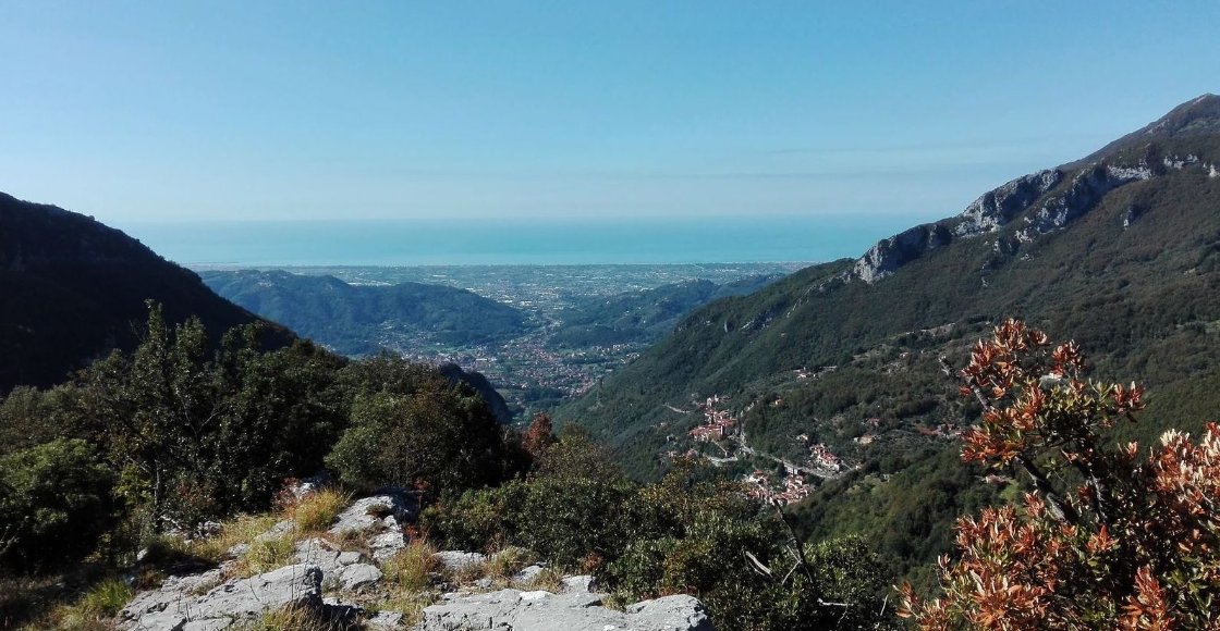 Camaiore valley view
