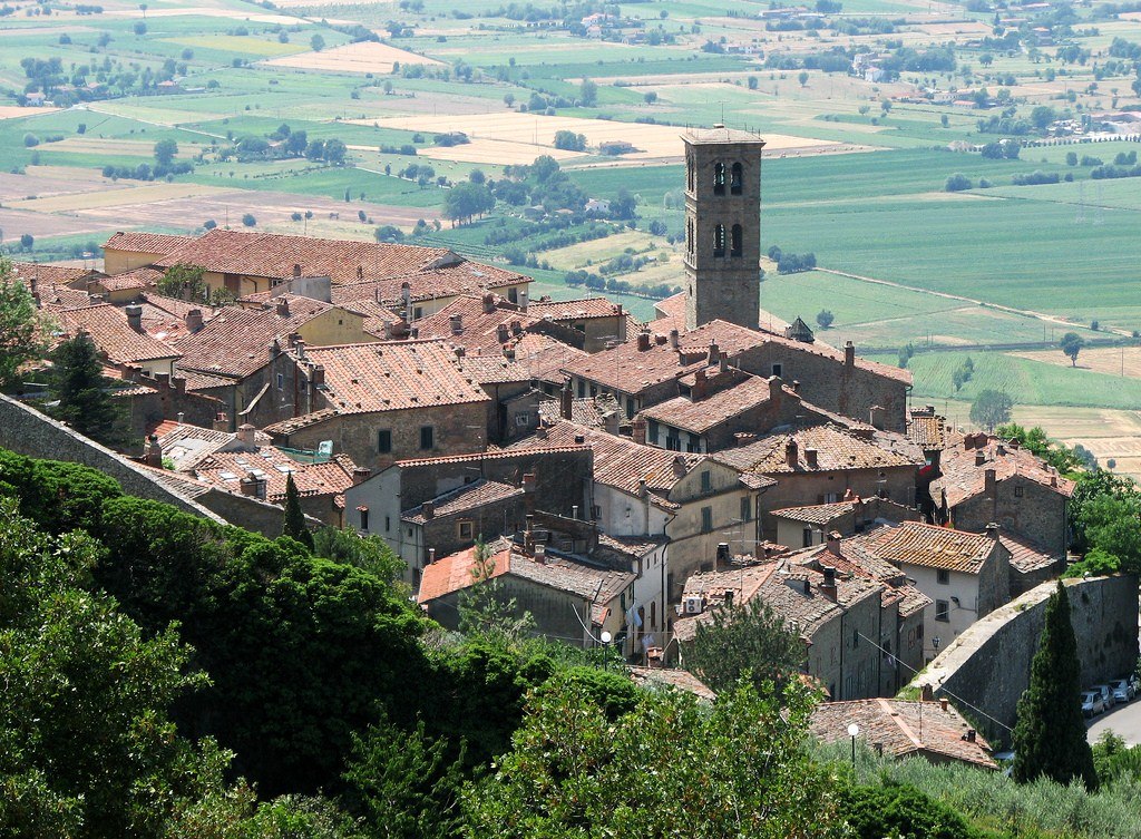 Vue de Cortona