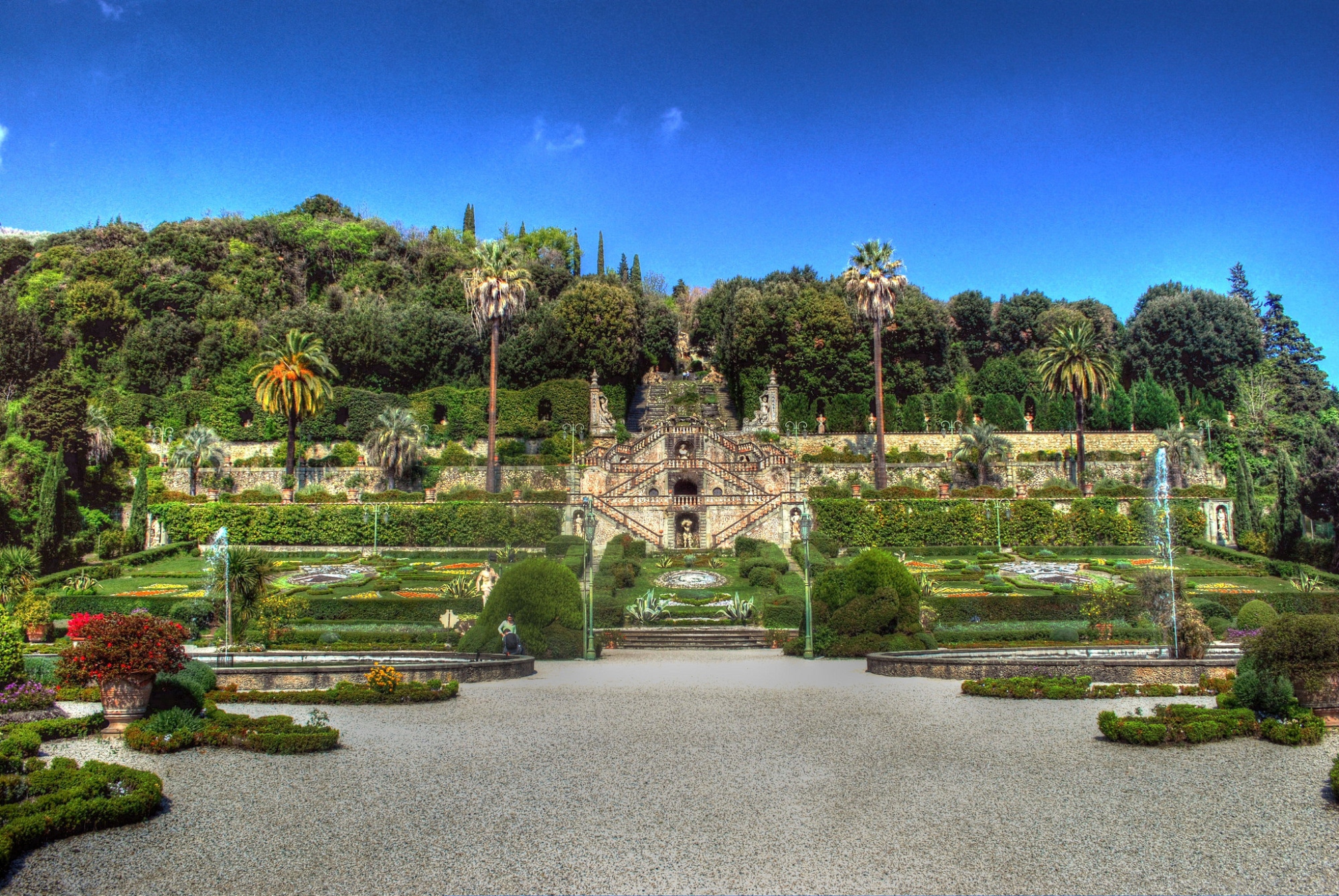 Vue de la Villa Garzoni