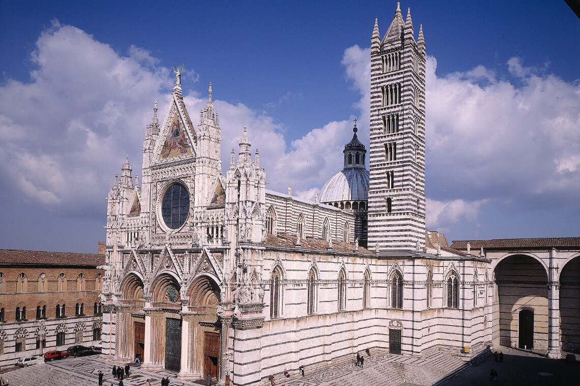 Siena Cathedral from above